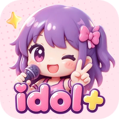 โลโก้แอพ IDOL+ (IDOL+ Global & Celeb Live)